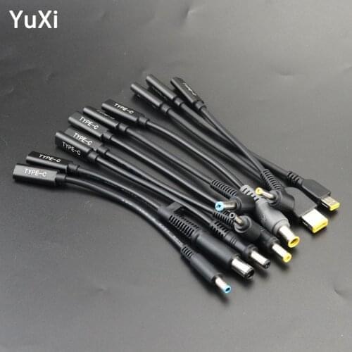 USB C 3.1 Type C Laptop Charger Power Adapter Converter Type-C to 4.0*1.35 5.5*2.5 4.5*3.0 4.8*1.7 7.4*5.0 7.9*5.5 mm DC Plug