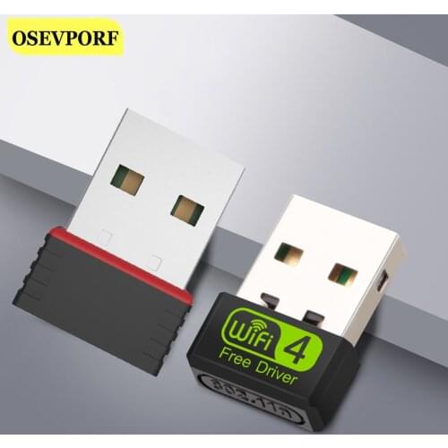 USB WiFi Adapter USB Ethernet WiFi Dongle 150Mbps 2.4Ghz Lan USB Wi-Fi Adapter PC Antena Wi Fi Receiver AC Wireless Network Card