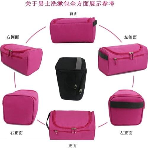 Zipper Man Women Waterproof Makeup Bag Cosmetic Bag Beauty Case Make Up Organizer Toiletry Bag Kits Storage Travel Wash Pouch