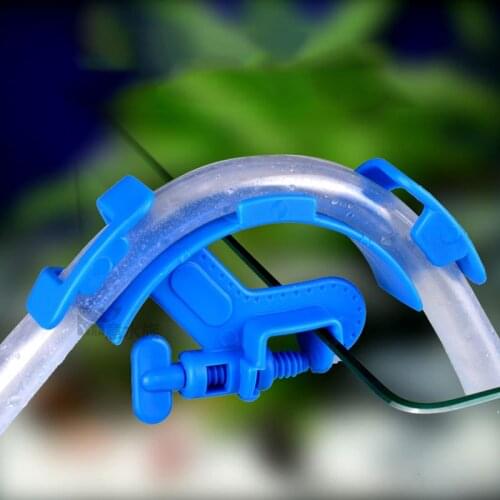 Water Pipe Holder Water Tube Clamp Fixed Clip Fish Tank Hose Holder Fish Aquatic Pet Aquarium Supplies