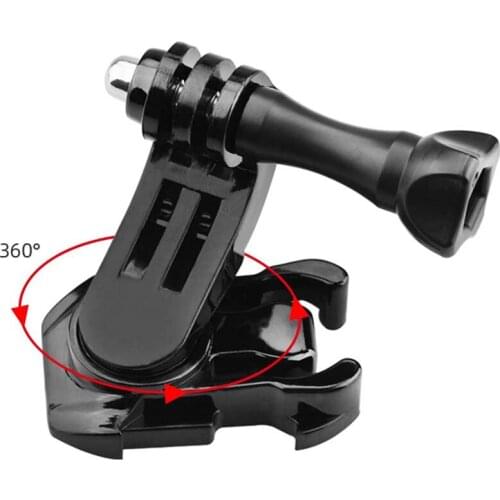 360° Rotating J-hook Fixed Base Vertical Surface Mount Adapter & Screw for GoPro Hero For Osmo Action Camera Accessories