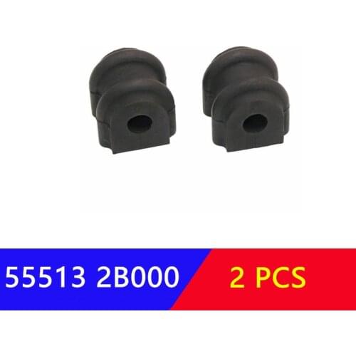 2PCS 55513-2B000 Rear stabilizer bar bushing for hyundai Santa fe Veracruz 555132B000