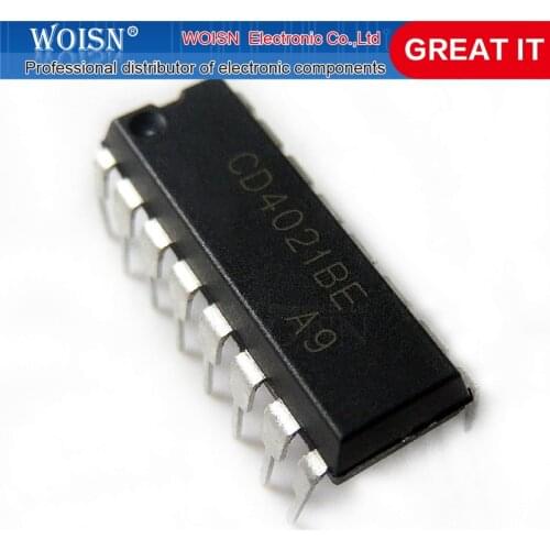 1pcs/lot TC4021BP TC4021 CD4021 CD4021BE CD4021 DIP-16 In Stock