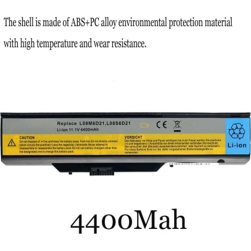 1PC New Laptop Battery Internal For Lenovo Lenovo 3000 G230 E23 L08S6D21