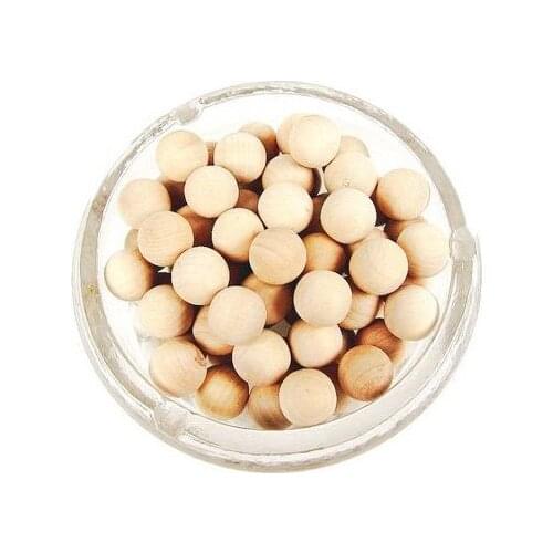 100PCS/LOT.1.5cm wood balls,Wood blocks,Mini ball,Paint your own,Early educational toys,Wood crafts.15mm.Wholesale.On stock