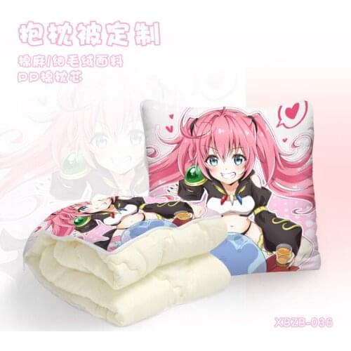 IVYYE Rimuru Style Anime Customized Foldable Quilt Summer Decoration Bed Home Throw Pillow Air Condition Blankets Unisex NEW