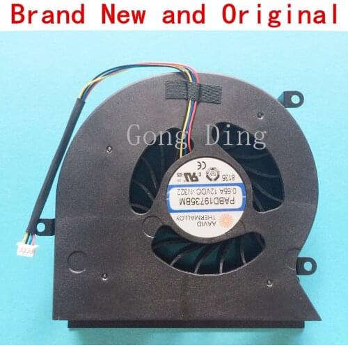 New laptop CPU GPU cooling fan Cooler Notebook PC for MSI GT62 GT62VR 6RD 6RE 7RE MS-16L1 MS-16L2 MS-16L3 4-PinS 4-Wire 4Pin