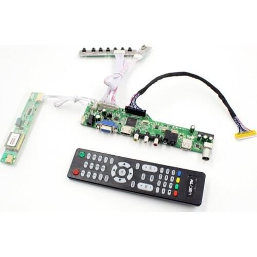 M6V5 LCD TV controller board support TV AV VGA Audio USB HDMI-Compatible for LTN150PG-L02 15 inch CCFL LVDS lcd panel