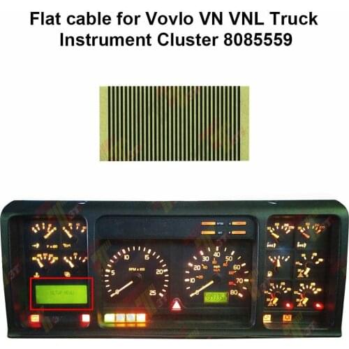 Flat LCD Ribbon cable for Vovlo VN VNL Truck Instrument Cluster Pixel Repair 8085559