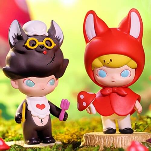 Original POPMART Dimoo Fairy Tale Series Blind Box Toy Dolls Can Be Specified Styles Cute Cartoon Characters Gifts Free Shipping