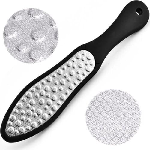 1pc Professional Double Side Foot File Rasp Stainless Steel Foot Rasp Hard Dead Skin Callus Remover Pedicure File Tool Skin Care