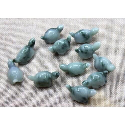 Ice species a goods jade scattered beads pendant necklace Pendants diy jewelry accessories Large longevity turtle small Pendan
