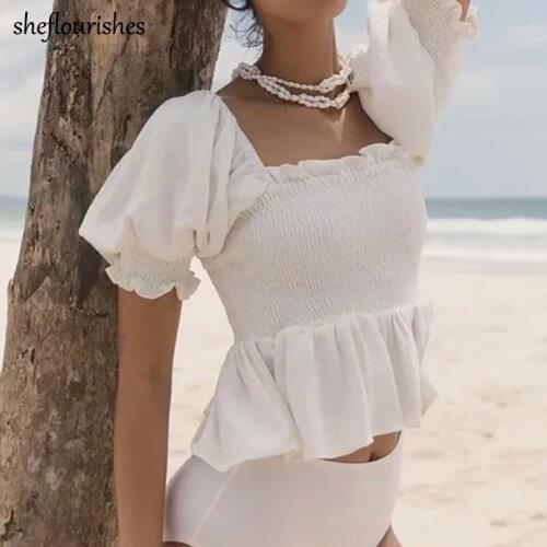 Летние блузки Sheflourishes China At AliExpress