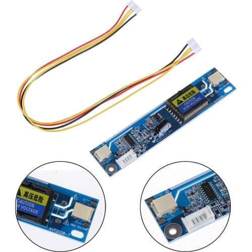 Universal Ccfl Inverter Lcd Laptop Monitor 2 Lamp 10-28v For 10-26" Widescreen 12 cm x 2.6 cm