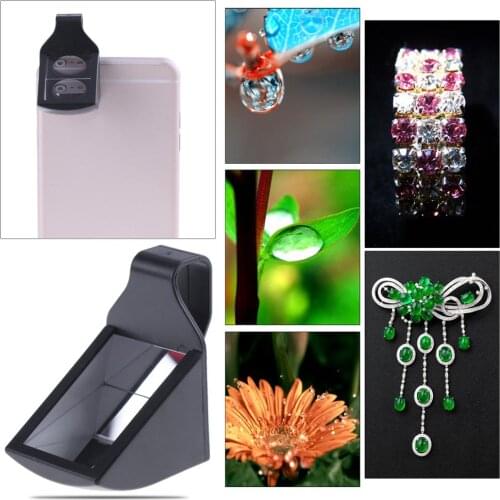 Mobile Phone Lens Smartphone Universal Clip 90 Degree Periscope Type Camera Lens For iPhone X 10 7 6 6s 5 Samsung Tablets