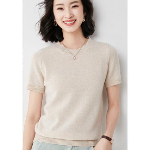 YANLIANG Short Sleeve Women's T-Shirts