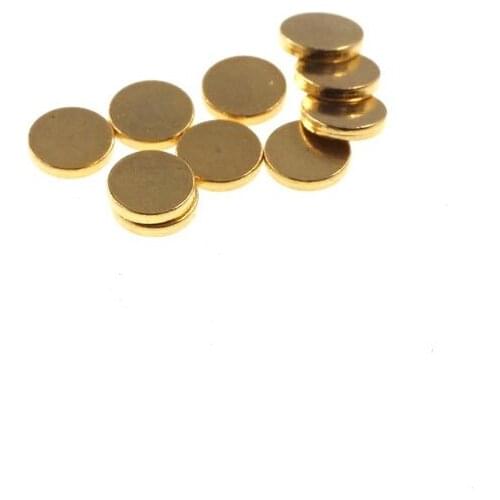 100pcs Contact Pad Circle Shape Diameter 2.6 mm Height 0.5 mm Pogo Pin Socket Female mate Spring Loaded Pogo Pin Surface Mount T