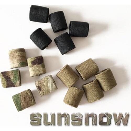 5pcs Tactical Elastic Belt Keepers Elastic Web Belt Loop Keeper 25mm 38mm 50mm