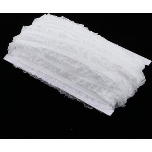 50Yd Lady Lace Trim Bridal Decor Women Dating Jewelry Clothes Sewing Ribbon