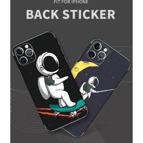 Astronaut mobile phone decoration sticker for 8 8P 11/11 Pro max is suitable for the film on the back of X Xr mobile phone