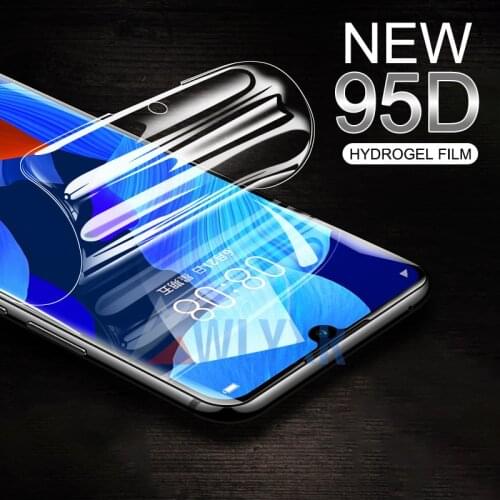95D Full Cover Hydrogel Film For Huawei P30 P20 Nova 4E 3i 5 5i Screen Protector Honor 20 9X Pro Lite Protective film Not glass