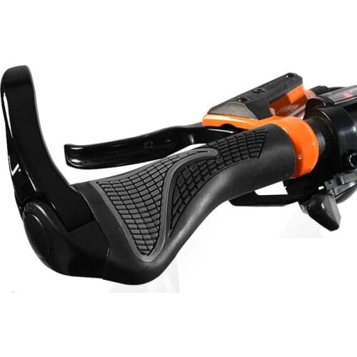 MTB Bicycle Handlebar Grips TPR Rubber Integrated Cycling Rest Comfy Silicone Handlebar Cover Grips Mountain Bike Accessories