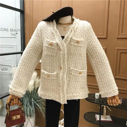 HKML Women's Tweed Coats