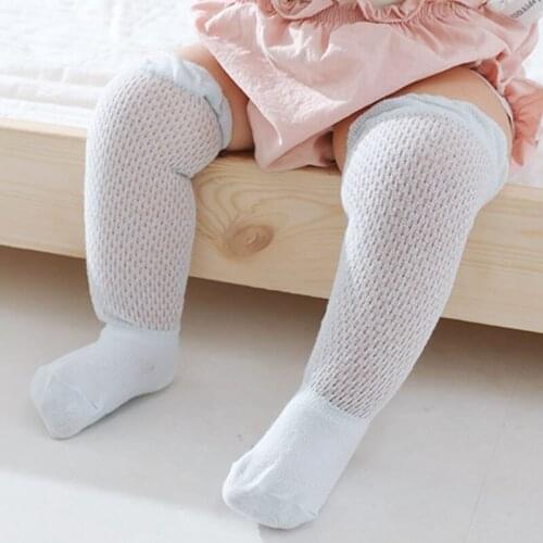 Summer New Baby Socks Solid Color Anti-slip Baby Boys Girls Socks Mesh Breathable Soft Infant Toddler Floor Socks