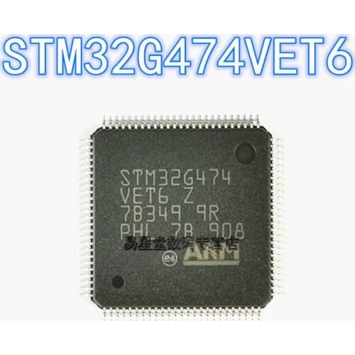 1PCS 100% new original authentic STM32G474VET6 QFP-100 32G474VET6 QFP100 32-bit microcontroller chip