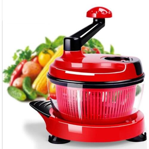Multi-function shredder vegetable cracker hand stir meat meat grinder machine broken dish machine blender home manually D201