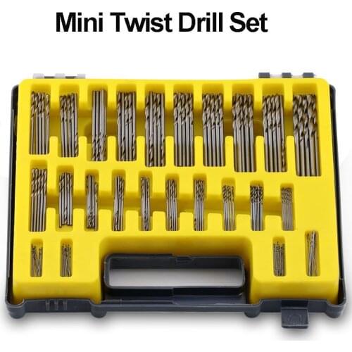 Mini Twist Drill Set Bench Drill Twist Drill Mini Perforated Needle Small Twist Drill Buddha Bead Drill Glasses Drill Bit Cover