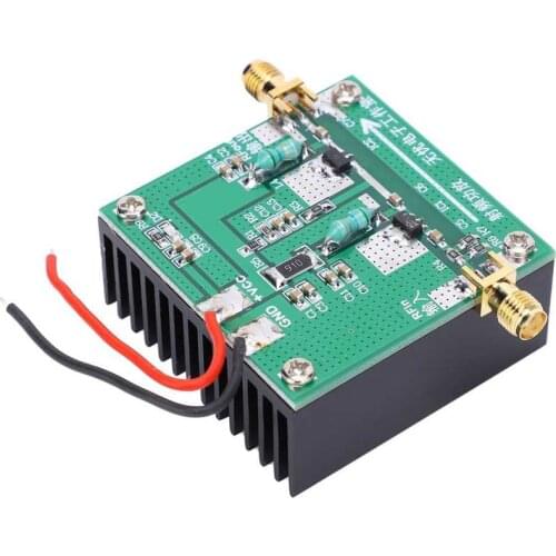RF Amplifier 10MHz-500MHZ PCB Power Microwave AMP Module for Radio Wireless Transceiver Radio Amplifier