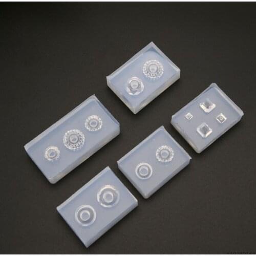 Silicone Mold Large Hole Bead Charm Add-a-Bead Bracelet Resin Jewelry Craft Tool wholesales