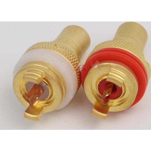 CMC 805-2.5F RCA socket Cinch RCA RCA plugs lotus seat AV audio video socket 100pcs