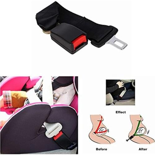 Universal 36cm Adjustable Car Auto Safety Seat Belt Clip Seatbelt Extension Extender Strap Buckle For Pregnant Women Car styling