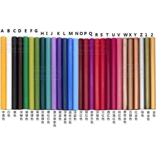 16Pcs Vintage Gold golden color Sealing Seal Wax Sticks Wicks For Postage Letter Classic wax seal Stick Hot Glue Gun for stamp