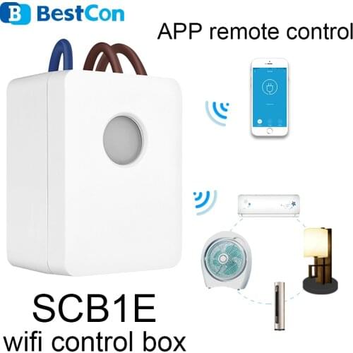 Broadlink Newest BestCon SCB1E Wifi Controlled Wireless Remote Control with Energy Monitor Compatible Alexa Google Assistant