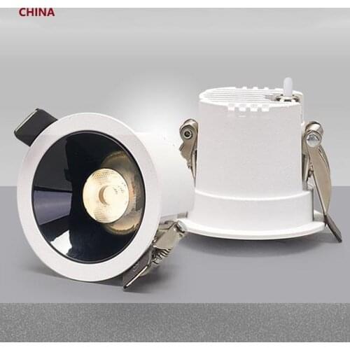 Dimable waterproof LED spot light wall-washer COB skylight 7W/10W/15W/20W/25W/30W anti-glare channel indoor down light