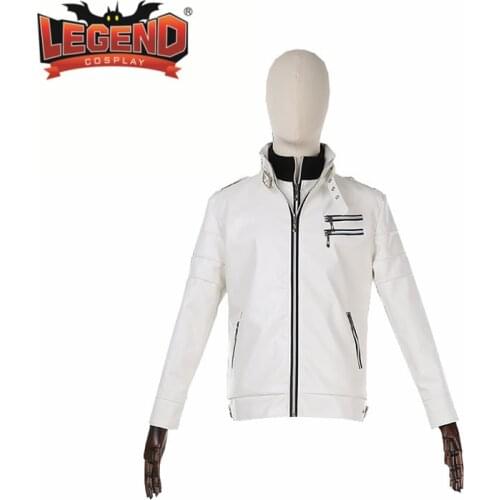 Kamen Rider BLACK RX Masked Rider Black Minami Koh-Taroh Jacket Cosplay Costume white jacket