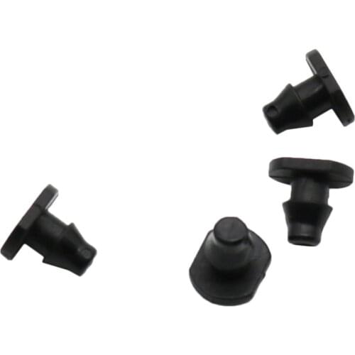 High Quality 4/7mm Hose End Plugs 1/4 Inch Hose Waterstop Connectors Garden Irrigation System Pipe Stop Water Accessories 50 Pcs