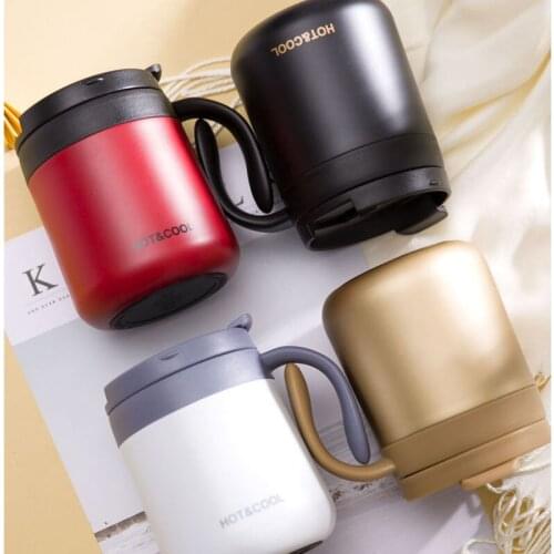 Cute Drinking Insulated Water Bottle Sport Stainless Steel Hot Thermos Travel Coffee Thermal Cup Mug Termos Hydro Isotherm Flask