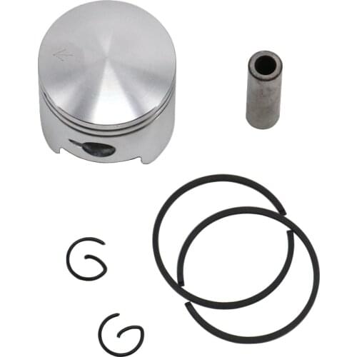 Motorcycle 40-6 Piston Pin Full Kit For 47cc 49cc 2 Stroke Mmini Bike Brush Cutter Trimmer Pit Dirt Bike