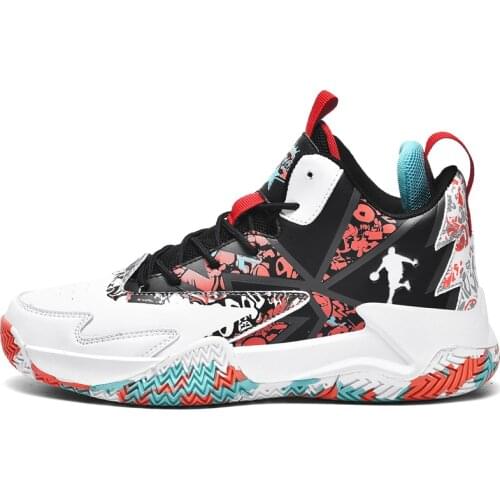 Mens Basketball Shoes Breathable Cushioning Non-Slip Wearable Sports Shoes ForMotion Basketball Sneakers for Men Size 36-45