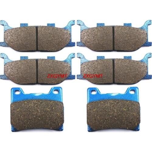 Motorcycle Semi Met Disc Brake Pads Set fit YAMAHA XVS1100 XVS 1100 V-Star 1999 & up