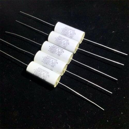 Original new 100% 930C6P33K 0.33UF630VDC coarse copper audio coupling capacitor 13*31mm (Inductor)