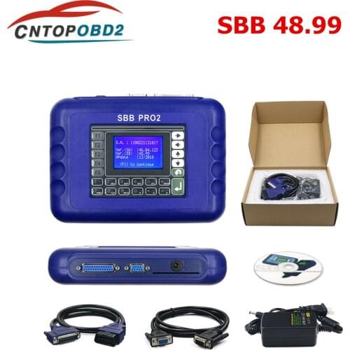 2019 Super SBB PRO2 Key Programmer V48.99 Support New Cars To 2017 Update Of SBB 48.99 V46.02 No Tokens Better Than V46.02 SBB