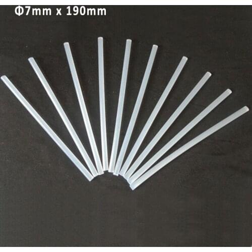 BOSI 10pc/pack 7mm x 190mm transparent glue sticks