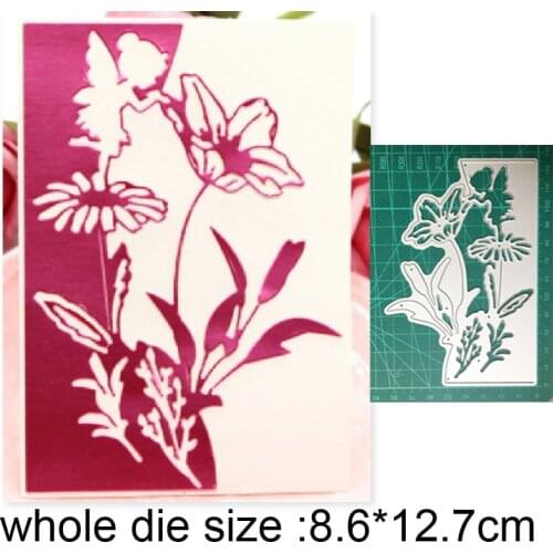 Craft metal cutting dies cut die mold Flower Angel Border Decoration Scrapbook paper craft knife mould blade punch stencils dies