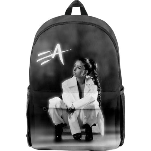 Eva Queen 3D Merch Fashion Oxford Cloth Shoulder Backpack Printed Multi Zipper Pack Casual School Bag