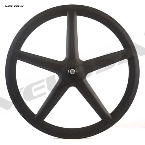 Super light 700g Full carbon 5 spoke carbon wheel,50mm clincher/tubular for road/Track/Triathlon/Time Trial Bike 5 spoke Wheel